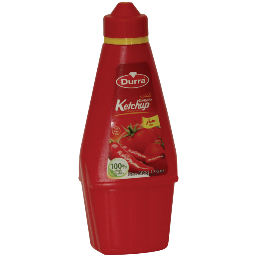 كتشب (حار) عبوة بلاستيك 500غ