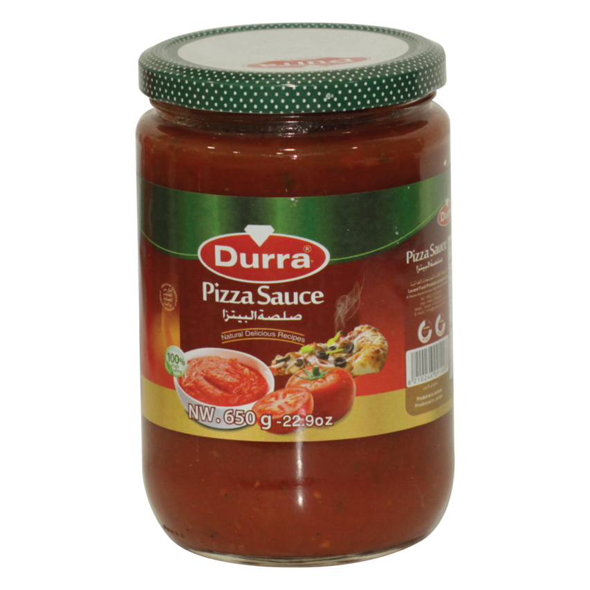 صلصة بيتزا مطربان رجاجي 650غ