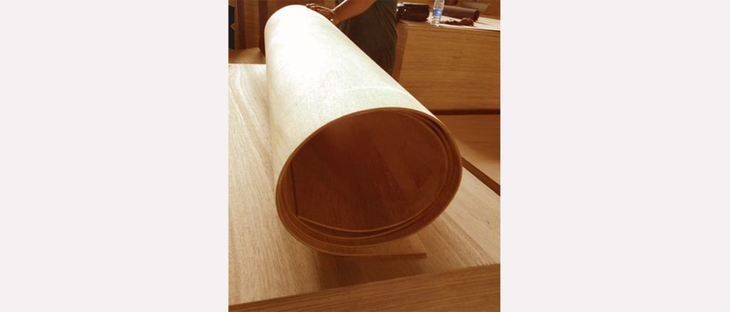 Painéis de madeira flexíveis Spaan