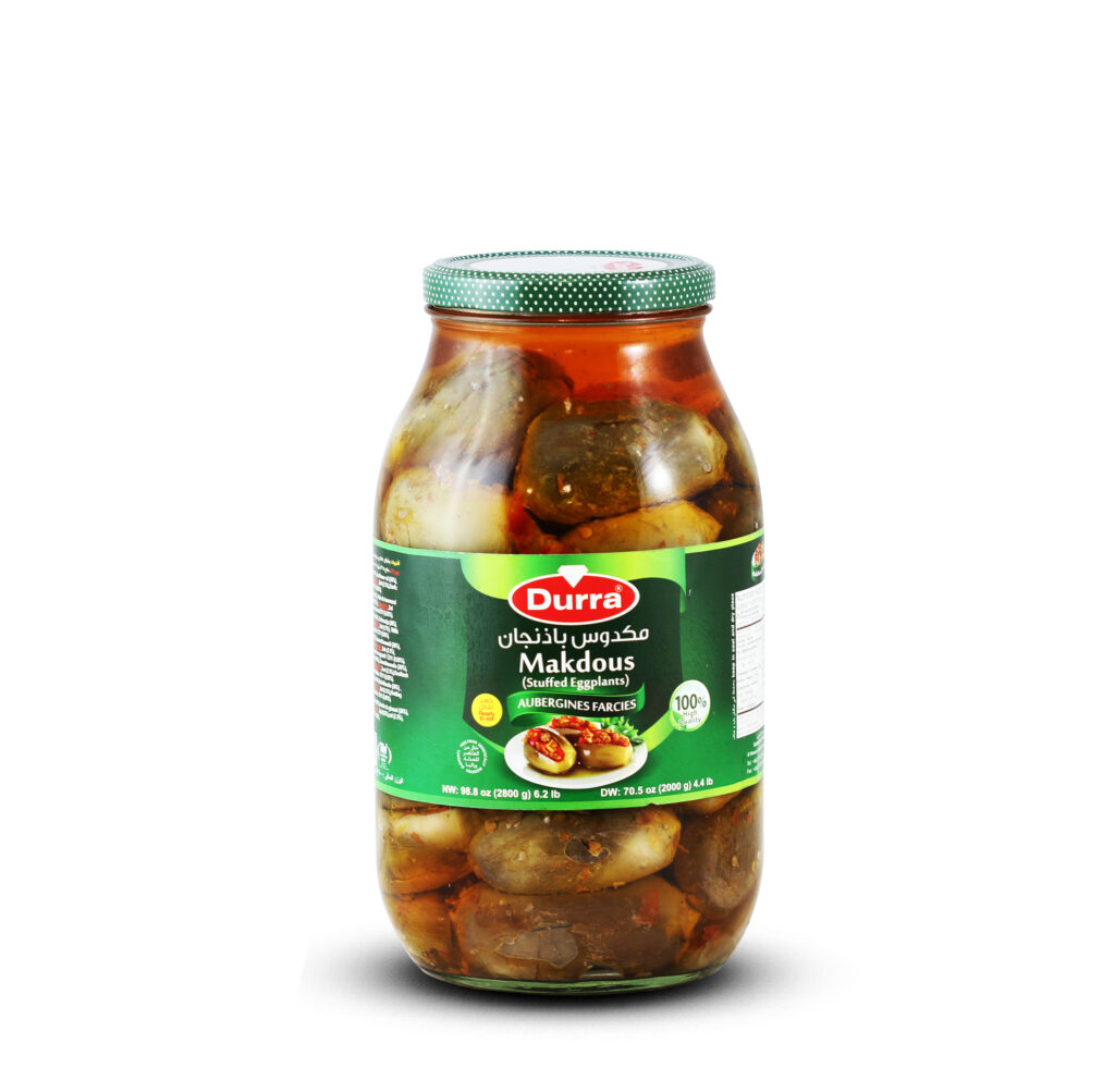 Eggplant makdous, glass jar, 2800 g
