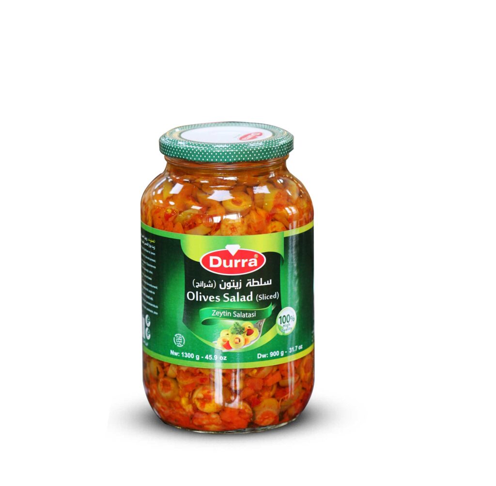Glass olive salad, 1300 g