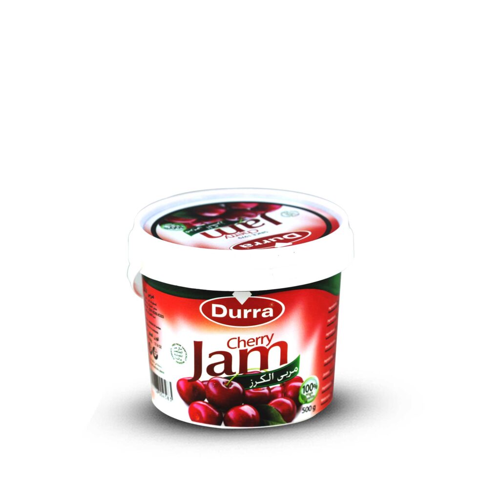 مربى الكرز سطل بلاستيك 500غ