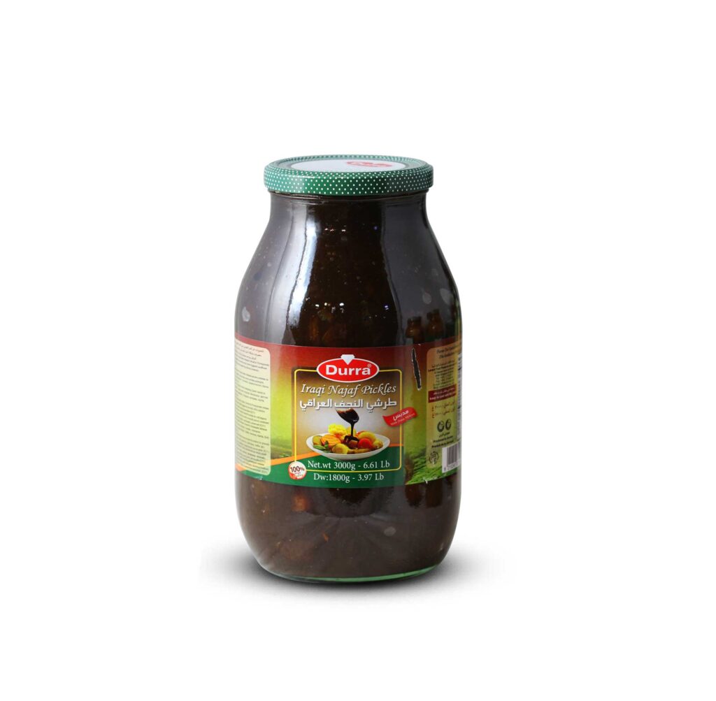 طرشي النجف (مدبس) مطربان زجاجي 3000غ