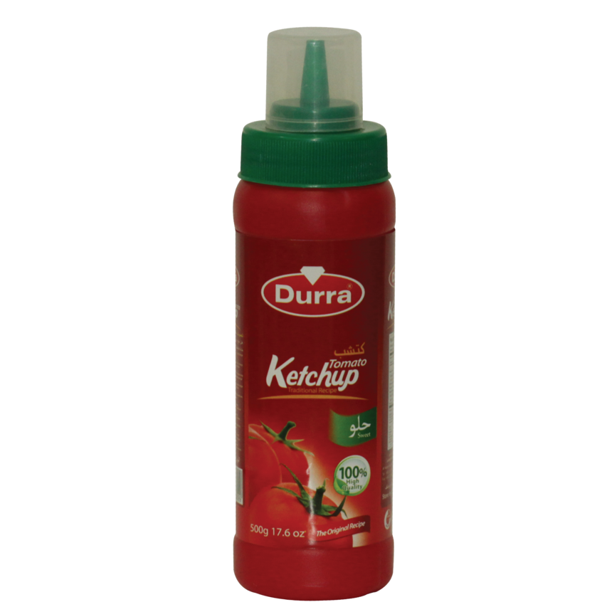 كتشب (حلو) 500غ – عبوة بلاستيك اسطواني