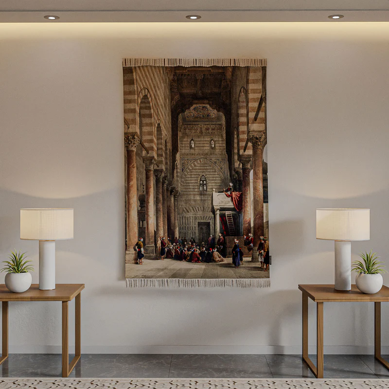 Wall carpet - illustration of Metwally Mosque