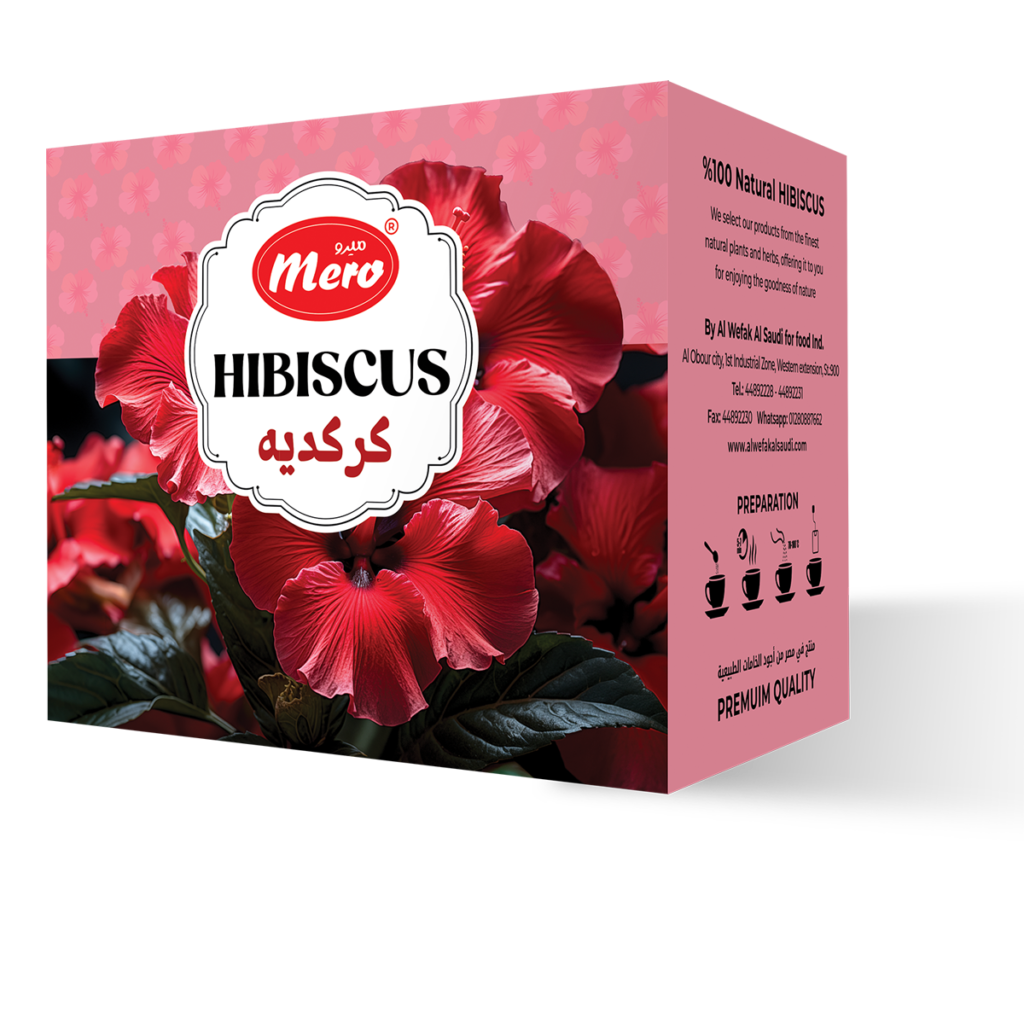 شاي الكركديه العشبي ميرو 2 جم × 12 كيس