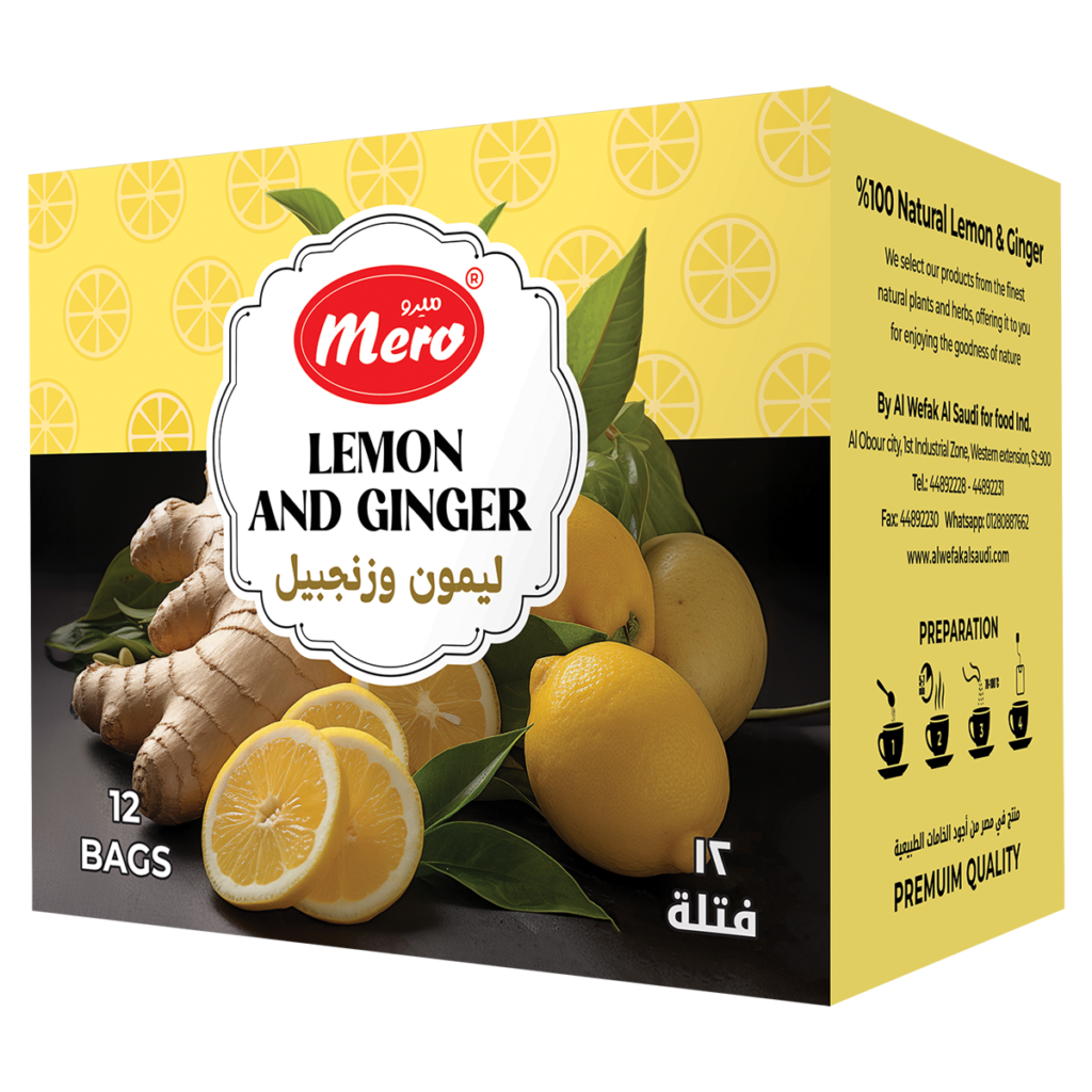 Té de hierbas Miro Limón Jengibre 2g x 12 sobres