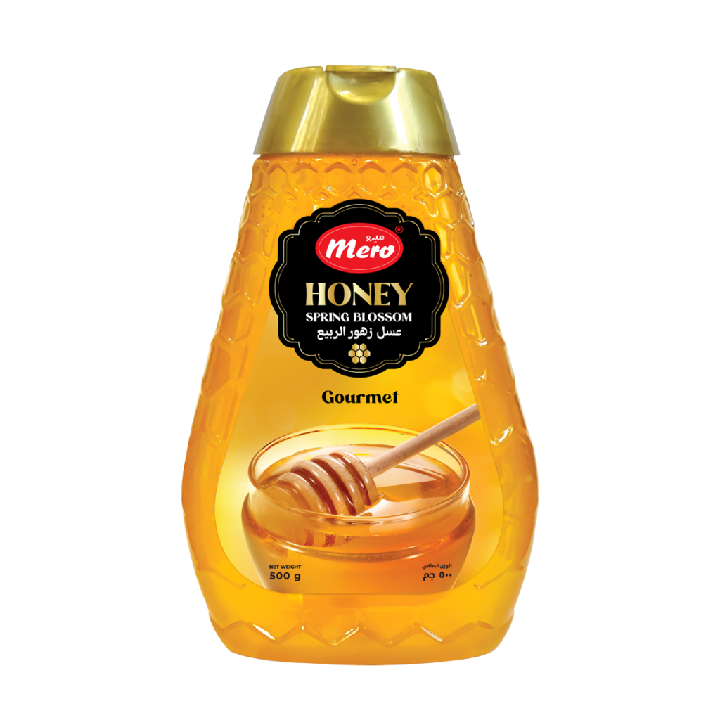 عسل ميرو طبيعي 500 جم (عبوة ضغط)