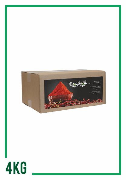 Can of red hot pepper (1kg x 4) | Red Chili Carton (1kg x 4)