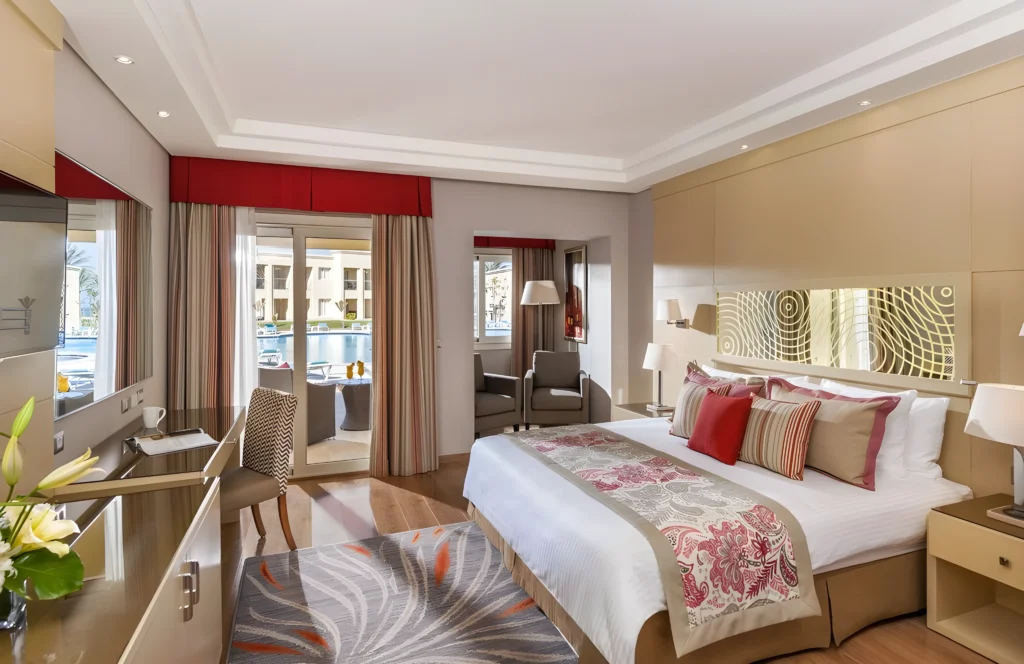 Hotel room, lounge room, employee office [and all wooden furniture and fittings]