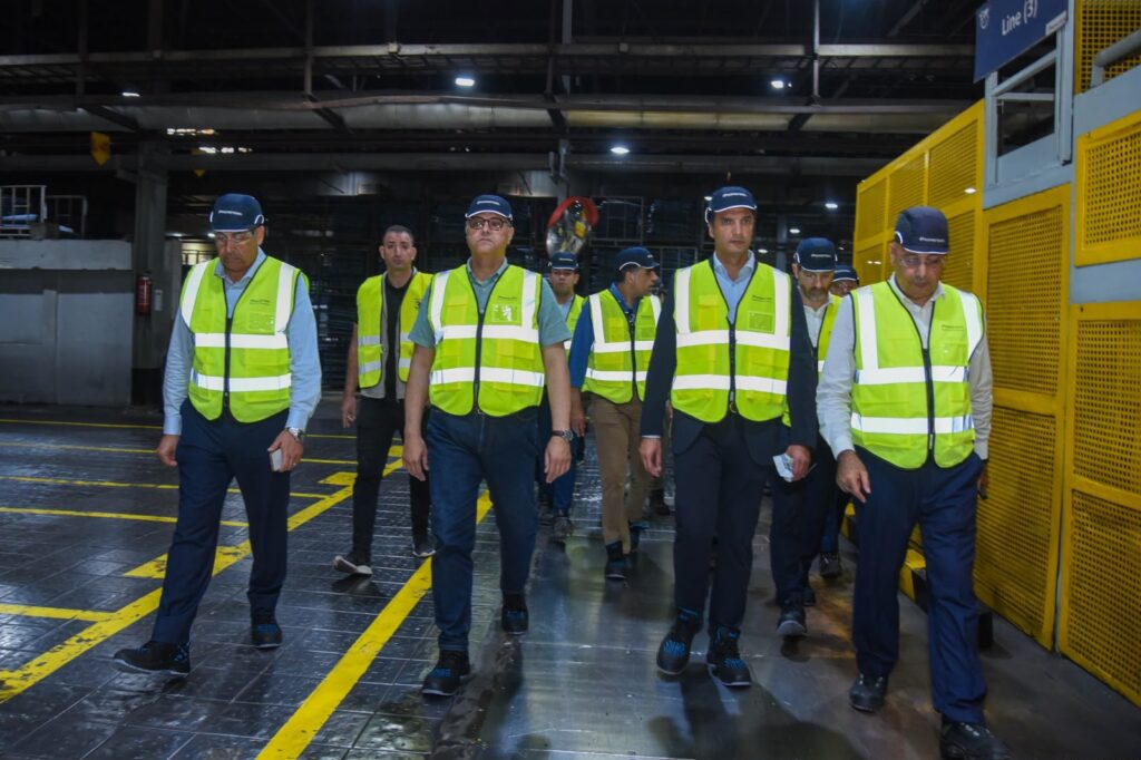 Deepening the manufacturing of car tires locally by producing 1.2 million tires annually in Amriya - Egypt